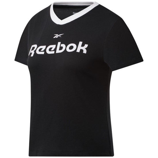 Immagine di REEBOK - T-SHIRT MM TE LINEAR LOGO TEE BLACK