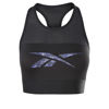 Immagine di REEBOK - TOP WOR MODERN SAFARI BRA BLACK-GREY