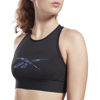 Immagine di REEBOK - TOP WOR MODERN SAFARI BRA BLACK-GREY