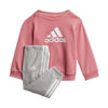 Immagine di ADIDAS - TUTA BOS JOG FT PINK-GREY