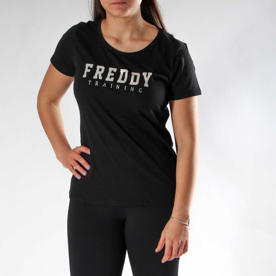 Immagine di T-SHIRT MM TRAINING BLACK-SILVER