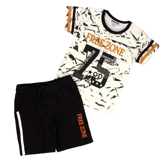 Immagine di AMERICAN RAP - BIMBO TSHIRT MEZZA MANICA CON BERMUDA