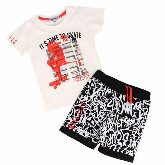 Immagine di AMERICAN RAP - BIMBO TSHIRT MEZZA MANICA CON BERMUDA