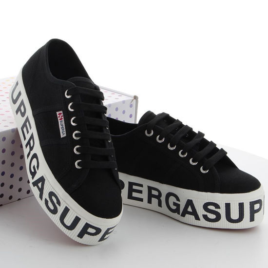 Immagine di SCARPA 2790 PLATFORM LETTERING BLACK