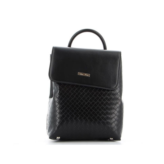 Immagine di ANNES NICOLE - Zaino intrecciato con patta liscia