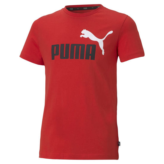 Immagine di T-SHIRT MM ESS+ 2 COL LOGO TEE RED