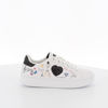 Immagine di ENRICO COVERI - Sneakers con cuore laterale e patch posteriore glitterati