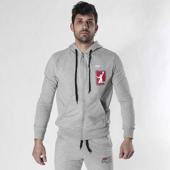 Immagine di BIG BALLER - FELPA CON ZIP E CAPPUCCIO