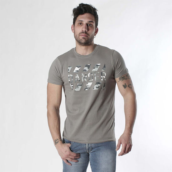 Immagine di BROKERS - T-SHIRT MANICA CORTA CON STAMPA