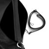 Immagine di DAVID JONES - Borsa a sacca con zip oblique laterali con pennacchi e tracolla rimovibile