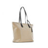 Immagine di DAVID JONES - Borsa shopping intrecciata a rombi con pendente