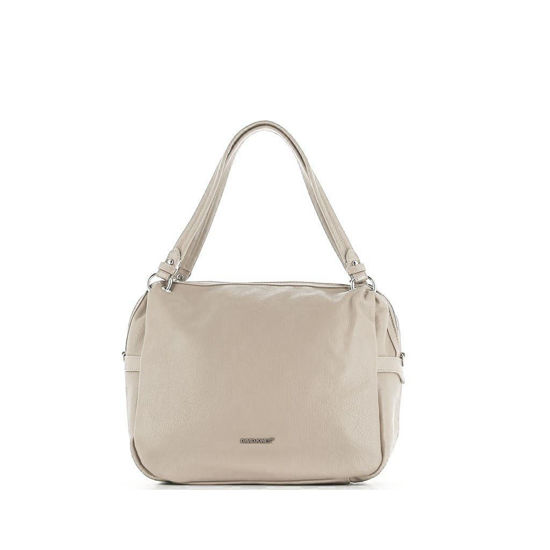 Immagine di DAVID JONES - Borsa due manici con tasca zip posteriore