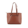 Immagine di DAVID JONES - Borsa shopping multimateriale con fibbie sui manici