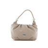 Immagine di DAVID JONES - Borsa a mano/ tracolla plissettata con accessori tondi sui manici e tracolla rimovibile