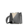 Immagine di DAVID JONES - Tracolla patchwork tre colori con tre scomparti