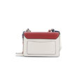 Immagine di DAVID JONES - Borsa a mano/ tracolla rettangolare con patta e manico catena con foulard e tracolla rimovibile