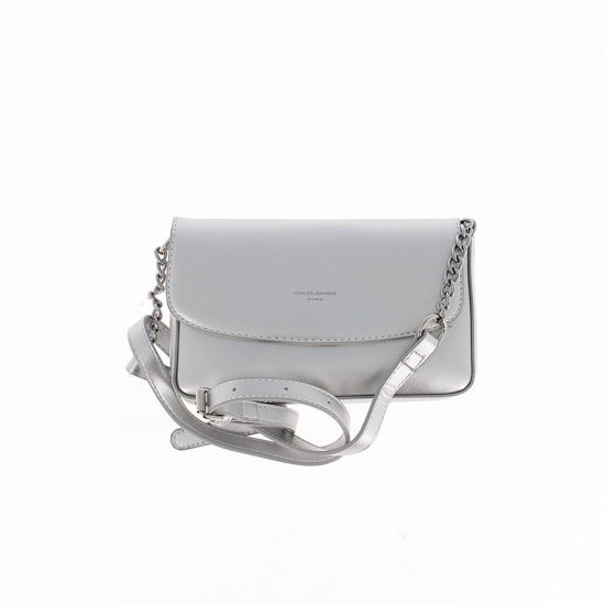 Immagine di DAVID JONES - Tracolla rettangolare con patta mezzaluna e tasca zip posteriore