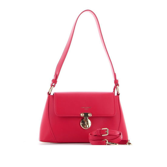 Immagine di DAVID JONES - Borsa a mano/ tracolla con patta e chiusura a pulsante