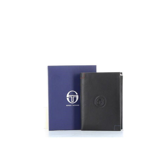 Immagine di SERGIO TACCHINI - Portafoglio tasconcino in VERA PELLE con taschino porta spicci