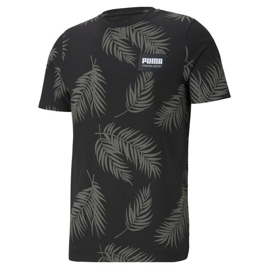 Immagine di T-SHIRT MM SUMMER COURT AOP TEE BLACK