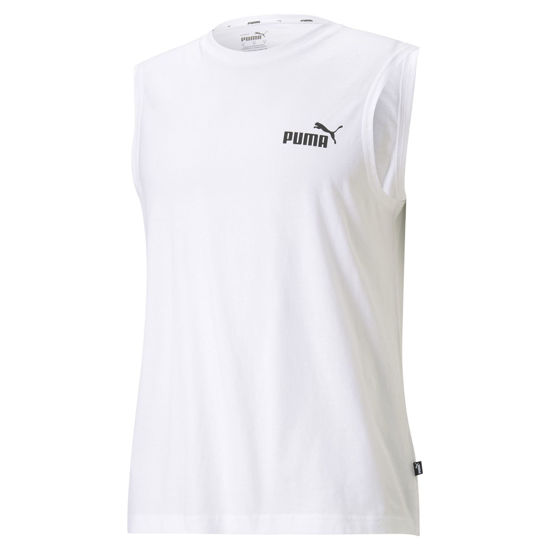 Immagine di T-SHIRT SMA BIG LOGO SLEEVELESS WHITE
