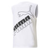 Immagine di T-SHIRT SMA BIG LOGO SLEEVELESS WHITE
