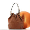 Immagine di DIVAS- Borsa a secchiello in VERA PELLE con tracolla allungabile, MADE IN ITALY
