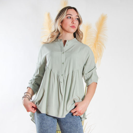 Immagine di PAQUITA - CAMICIA MANICA 3/4 BOTTONI SERAFINO