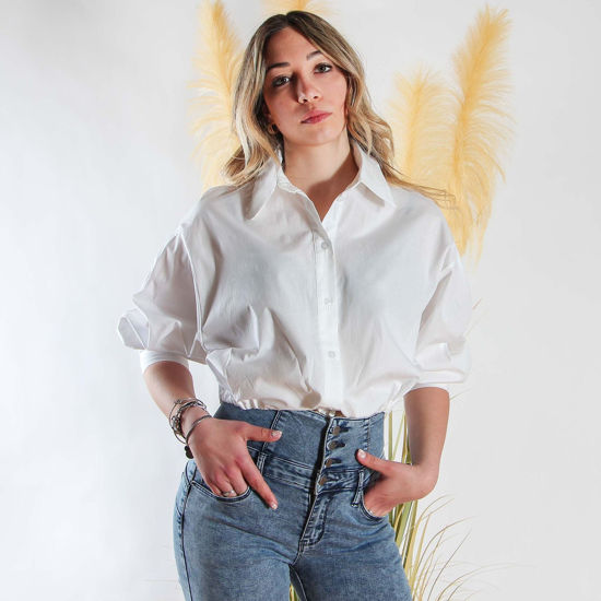 Immagine di PAQUITA - CAMICIA MANICA LUNGA LACCIO