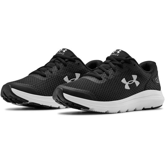 Immagine di UNDER ARMOUR - SCARPA SURGE 2 BLACK-WHITE-GREY