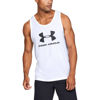 Immagine di UNDER ARMOUR - CANOTTA SPORTSTYLE LOGO TANK WHITE