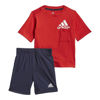 Immagine di ADIDAS - SET SHORT+T-SH.MM BOS SUM RED-NAVY