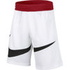 Immagine di NIKE - SHORT DF HBR BASKETBALL WHITE-RED