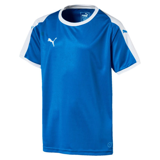 Immagine di PUMA - T-SHIRT MM LIGA JR TEE ROYAL-WHITE