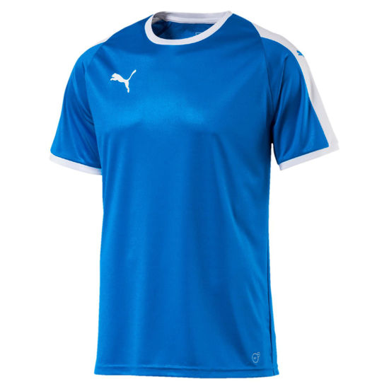 Immagine di PUMA - T-SHIRT MM LIGA JERSEY ROYAL-WHITE