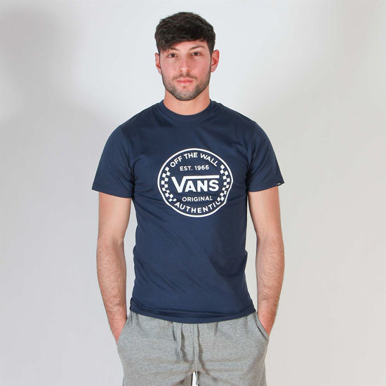 Immagine di T-SHIRT MM AUTHENTIC CHECKER SS DR.BLUE