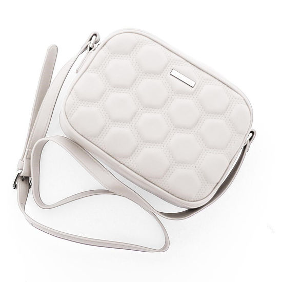 Immagine di ANNES NICOLE - Tracolla con trama esagonale trapuntata