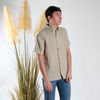 Immagine di ON SPIRIT - CAMICIA MANICA CORTA LINO BOTTON DOWN