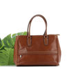 Immagine di Divas- Borsa due manici in VERA PELLE con zip orizzontale frontale, MADE IN ITALY
