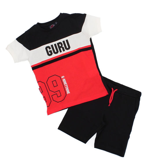 Immagine di GURU 99 - BIMBO TSHIRT MEZZA MANICA CON BERMUDA
