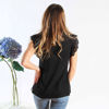 Immagine di BACHATA - MAGLIA SMANICATA CON ROUCHE