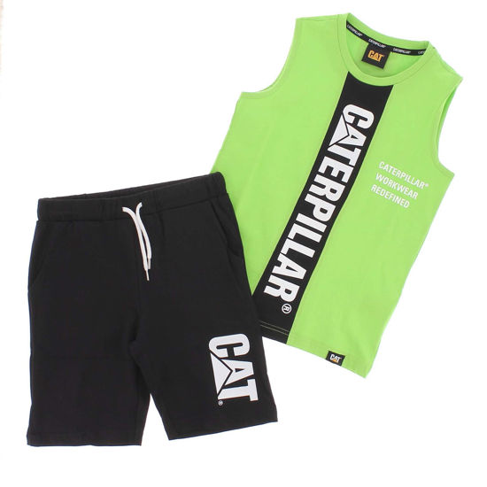 Immagine di CATERPILLAR - BOY CANOTTA CON BERMUDA