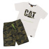 Immagine di CATERPILLAR - BOY TSHIRT MEZZA MANICA CON BERMUDA