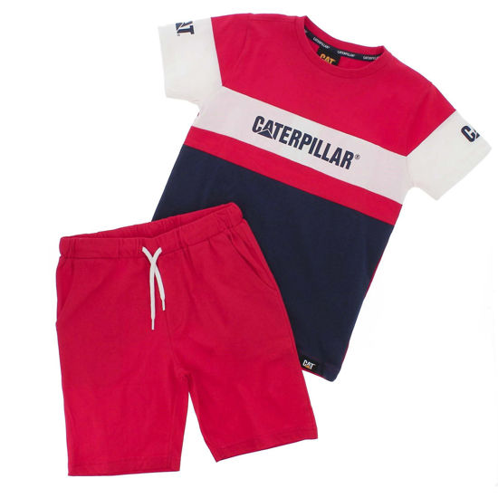 Immagine di CATERPILLAR - BIMBO TSHIRT MEZZA MANICA CON BERMUDA