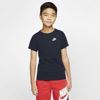 Immagine di NIKE - T-SHIRT MM TEE EMB FUTURA NAVY-WHITE