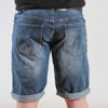 Immagine di BERMUDA JEANS 5 TASCHE ROTTURE BLU