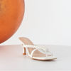 Immagine di VANILLAPUNK - Sabot infradito con punta quadrata e cinturini intrecciati, tacco 7CM
