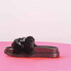 Immagine di VANILLA PUNK - Ciabatta platform  con pelliccia e catena