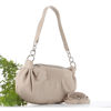 Immagine di DAVID JONES - Borsa a mano/ tracolla ovale plissetata con tracolla rimovibile