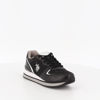 Immagine di U.S. POLO ASSN. - Sneakers Tuzla Black  in ecopelle con dettagli argento